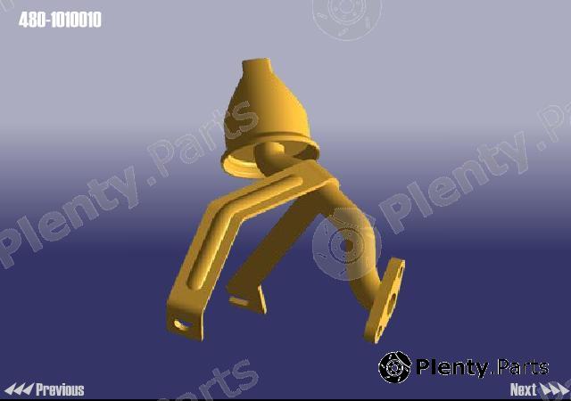Genuine CHERY part 4801010010 Replacement part