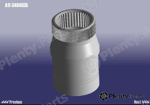 Genuine CHERY part A113404035 Replacement part