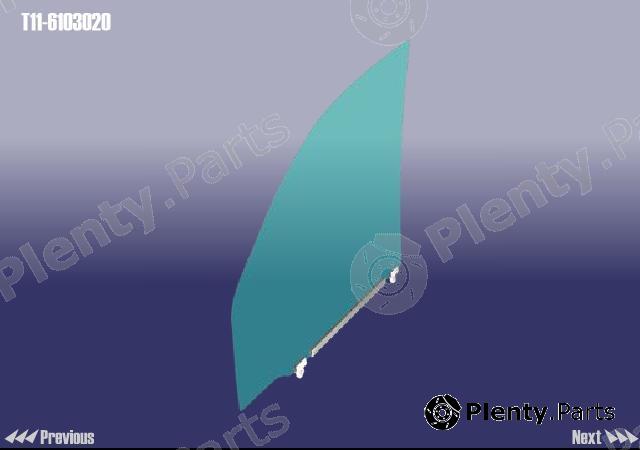 Genuine CHERY part T116103020 Replacement part