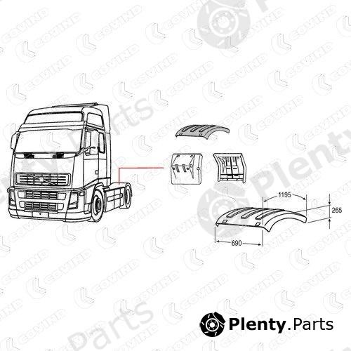  COVIND part 2FH/520 (2FH520) Replacement part