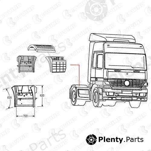  COVIND part 941/522 (941522) Replacement part