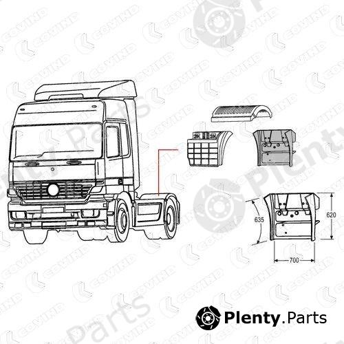  COVIND part 941/523 (941523) Replacement part