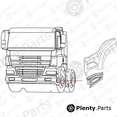  COVIND part CF0/241 (CF0241) Replacement part