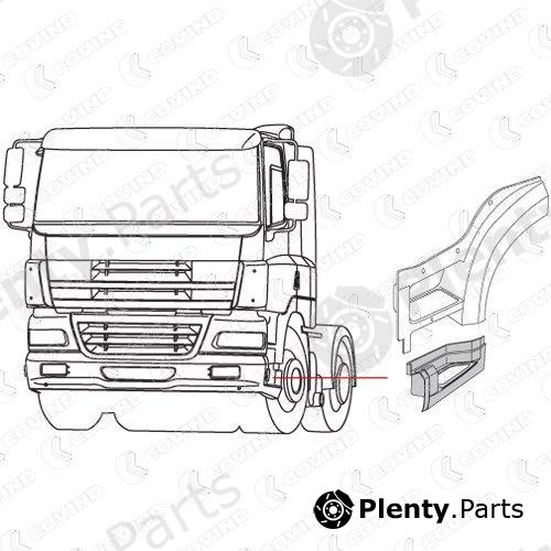  COVIND part CF0/245 (CF0245) Replacement part