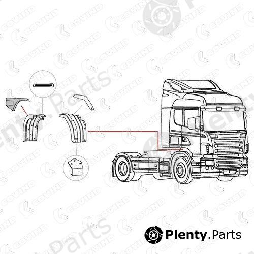  COVIND part SCR/206 (SCR206) Replacement part