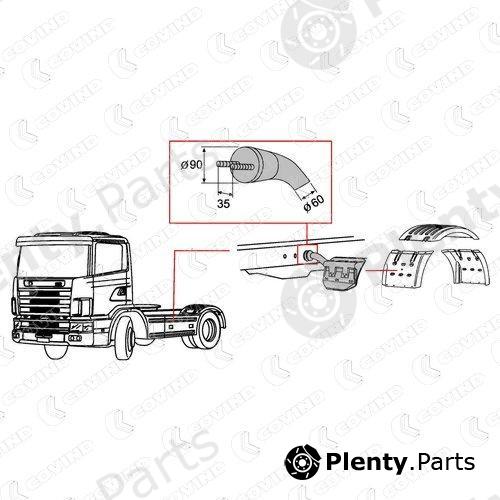  COVIND part SCR/529 (SCR529) Replacement part
