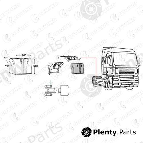  COVIND part XXL5160000 Replacement part