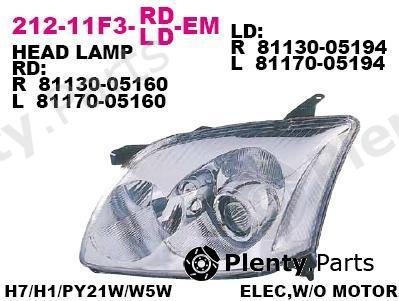  DEPO part 212-11F3R-LD-EM (21211F3RLDEM) Replacement part