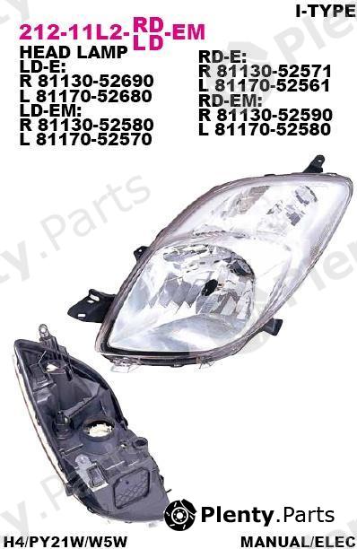  DEPO part 21211L2LLDEM Replacement part