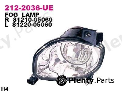  DEPO part 212-2036L-UE (2122036LUE) Replacement part