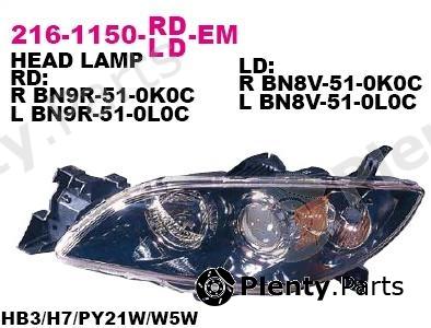  DEPO part 216-1150L-LD-EM (2161150LLDEM) Replacement part