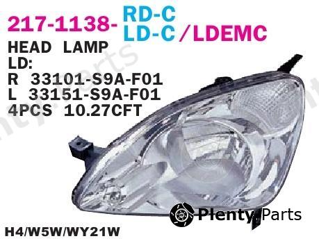  DEPO part 217-1138L-LD (2171138LLD) Replacement part