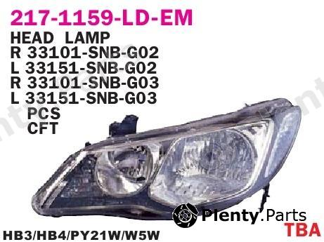  DEPO part 2171159RLDEM2 Replacement part