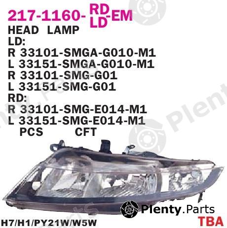  DEPO part 217-1160R-LD-EM (2171160RLDEM) Replacement part