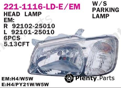  DEPO part 221-1116L-LD-EM (2211116LLDEM) Replacement part