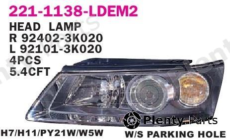  DEPO part 221-1138L-LD-EM2 (2211138LLDEM2) Replacement part