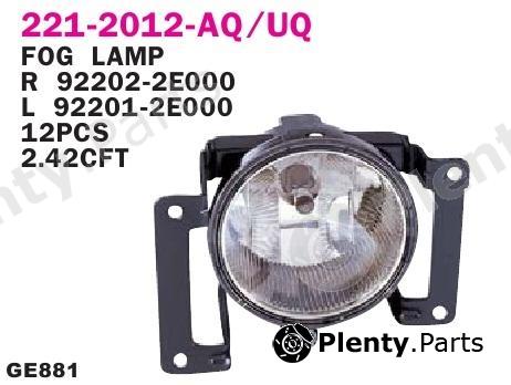  DEPO part 221-2012L-UQ (2212012LUQ) Replacement part