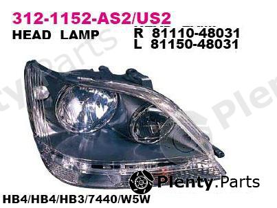  DEPO part 312-1152R-US2 (3121152RUS2) Replacement part