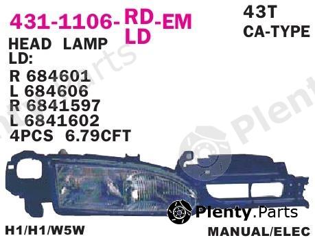  DEPO part 4311106RLDEM Replacement part