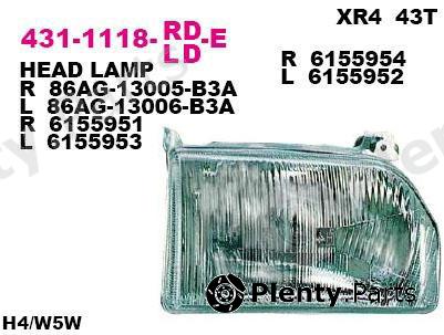 DEPO part 4311118RLDE Replacement part