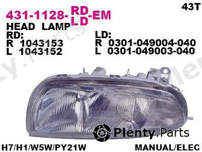  DEPO part 4311128RLDEM Replacement part
