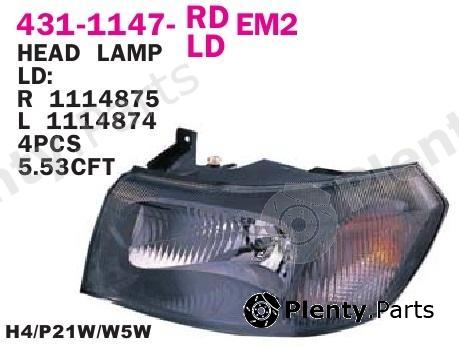  DEPO part 431-1147R-LDEM2 (4311147RLDEM2) Replacement part