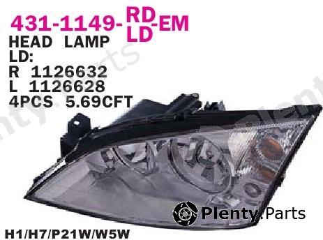  DEPO part 431-1149L-LD-EM (4311149LLDEM) Replacement part