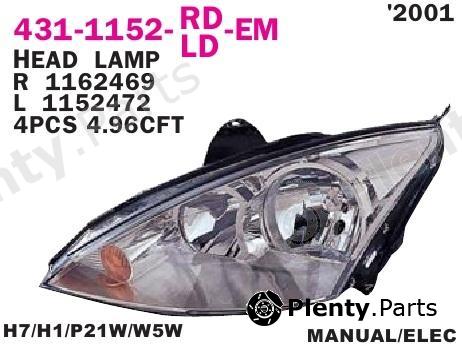  DEPO part 431-1152L-LD-EM (4311152LLDEM) Replacement part