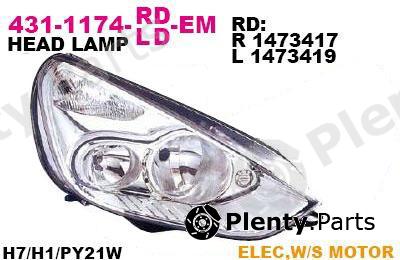  DEPO part 431-1174R-LD-EM (4311174RLDEM) Replacement part