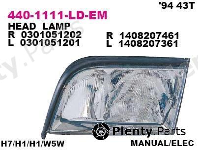  DEPO part 440-1111L-LD-EM (4401111LLDEM) Replacement part