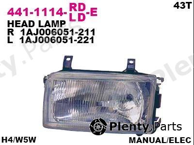  DEPO part 441-1114L-LD-E (4411114LLDE) Replacement part