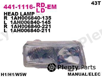  DEPO part 441-1116L-LD-EM (4411116LLDEM) Replacement part