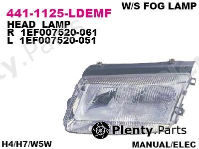 DEPO part 441-1125R-LDEMF (4411125RLDEMF) Replacement part