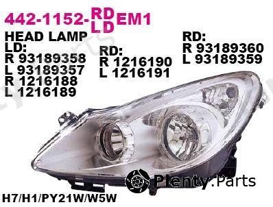  DEPO part 442-1152L-LDEM1 (4421152LLDEM1) Replacement part