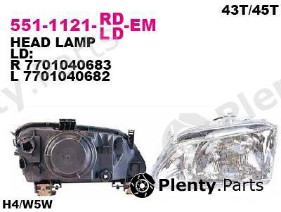  DEPO part 551-1121L-LD-EM (5511121LLDEM) Replacement part