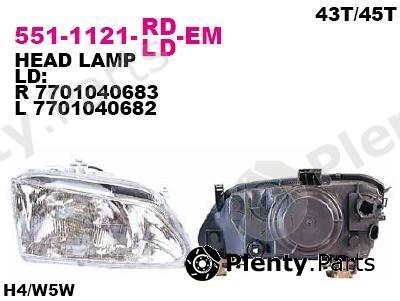  DEPO part 551-1121R-LD-EM (5511121RLDEM) Replacement part