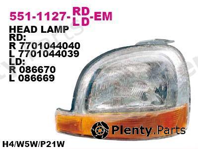  DEPO part 551-1127L-LD-EM (5511127LLDEM) Replacement part