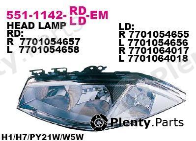  DEPO part 5511142RLDEM Replacement part
