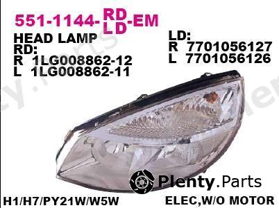  DEPO part 5511144LLDEM Replacement part