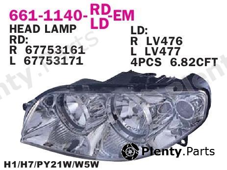  DEPO part 6611140RLDEM Replacement part