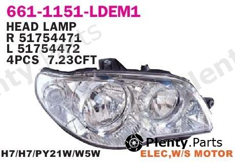  DEPO part 661-1151L-LDEM1 (6611151LLDEM1) Replacement part
