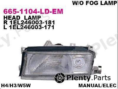  DEPO part 665-1104L-LD-EM (6651104LLDEM) Replacement part