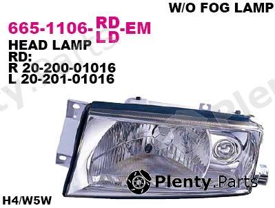  DEPO part 6651106LLDEM Replacement part