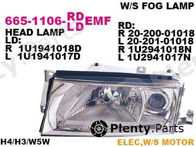  DEPO part 6651106RLDEMF Replacement part