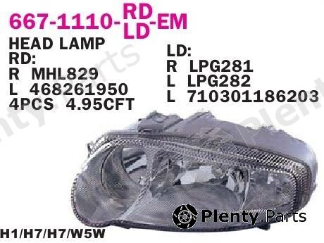  DEPO part 667-1110R-LD-EM (6671110RLDEM) Replacement part