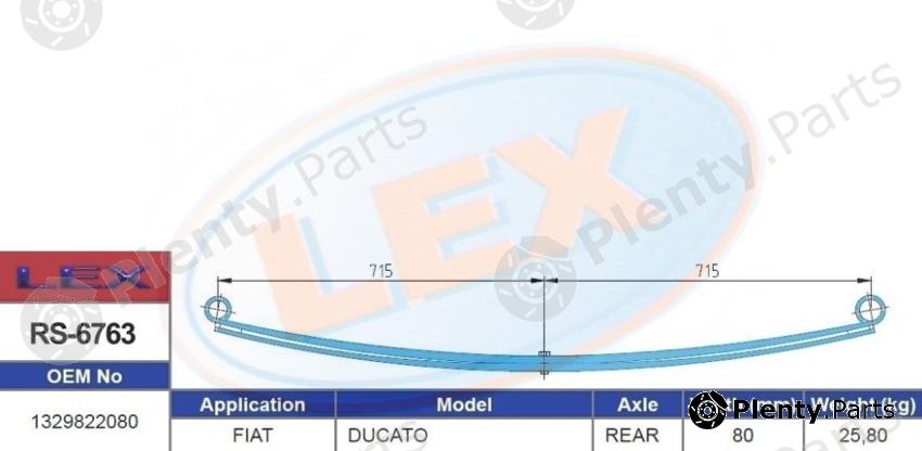  LEX part RS-6763 (RS6763) Replacement part