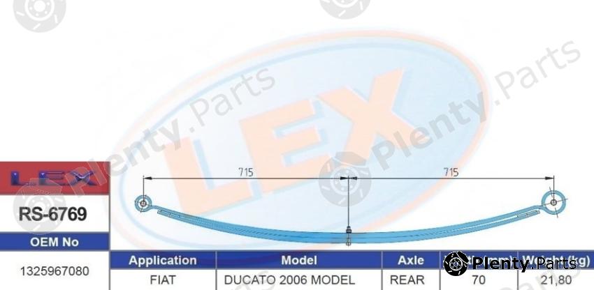  LEX part RS-6769 (RS6769) Replacement part