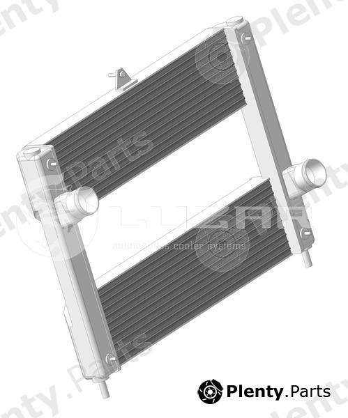  LUZAR part LRIC03028 Intercooler, charger
