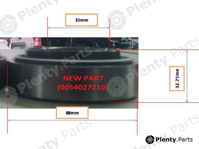 Genuine HYUNDAI / KIA (MOBIS) part 0054027210 Replacement part