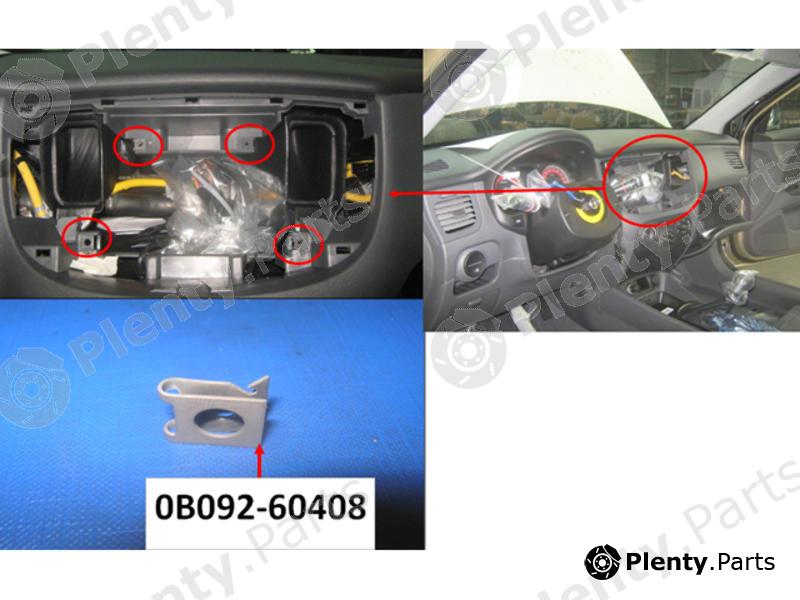 Genuine HYUNDAI / KIA (MOBIS) part 0B09260408 Replacement part